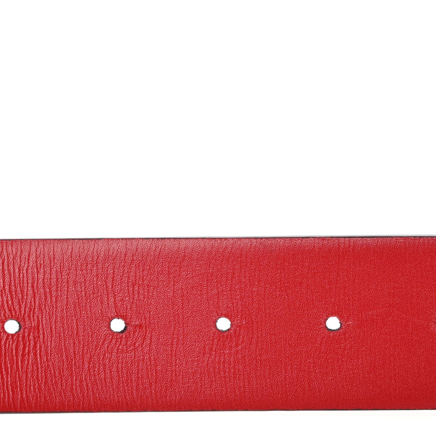 Glossy Calfskin 40mm VLogo Reversible Belt 75 30 Black Rouge Pur