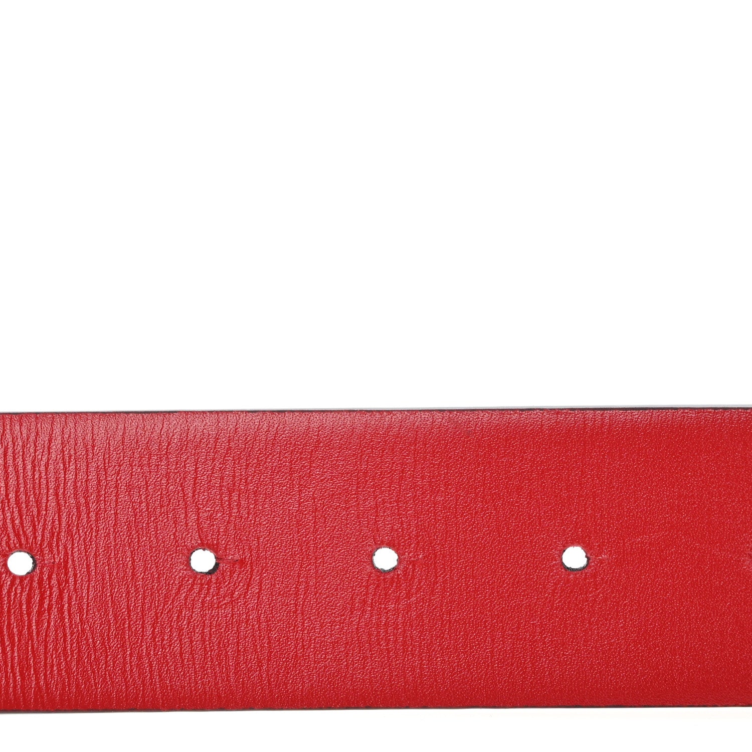 Valentino Garavani Glossy Calfskin 40mm VLogo Reversible Belt 75 30 Black Rouge Pur 4 of 10
