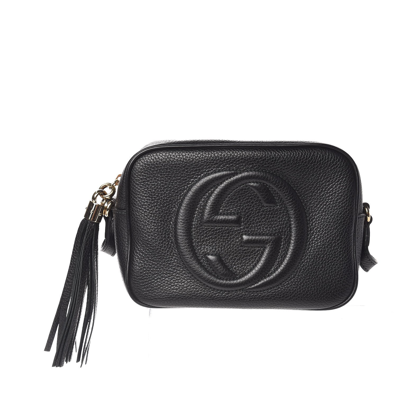 Gucci Pebbled Calfskin Small Soho Disco Bag Black 1 of 10