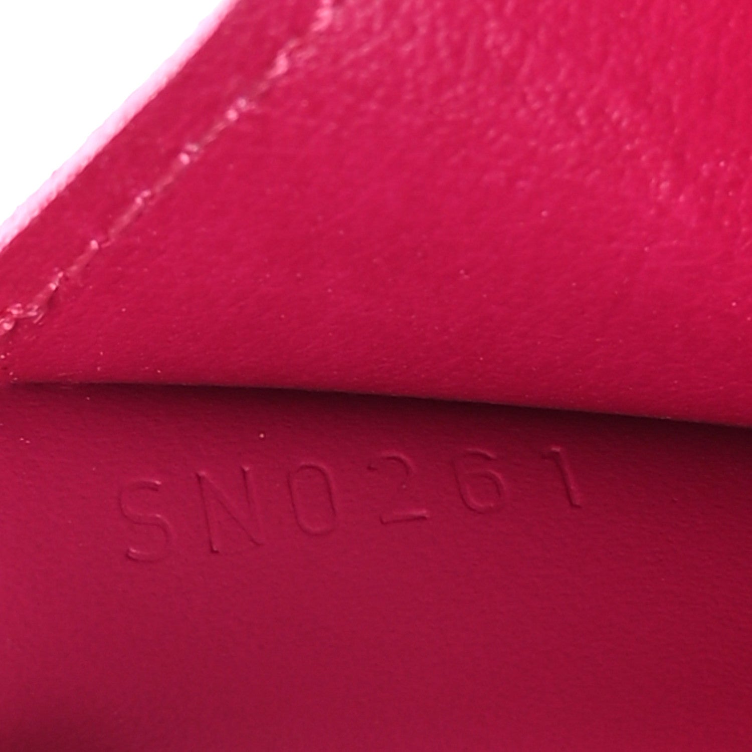 Louis Vuitton Vernis Valentine Key Pouch Fuchsia 1294924