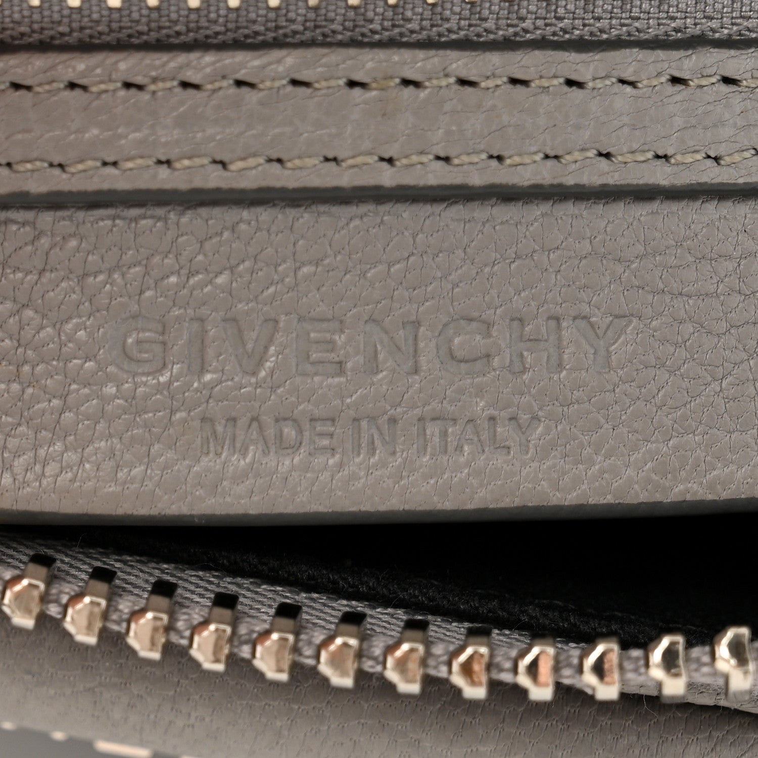 Givenchy Sugar Goatskin Mini Antigona Pearl Grey 6 of 15