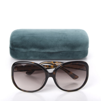 Gucci Acetate Oversized Round Sunglasses GG0080SK Tortoiseshell 8 of 8