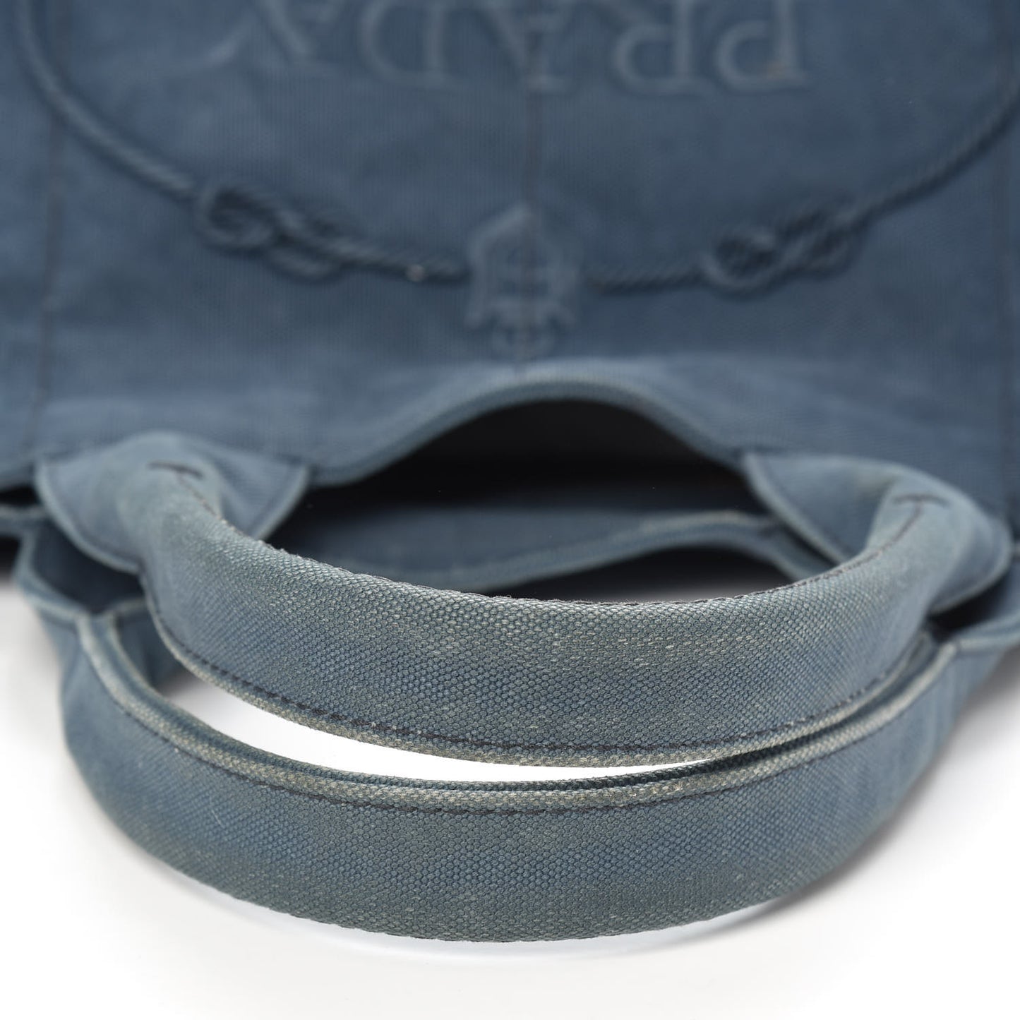 Canvas Canapa Logo Tote Blue