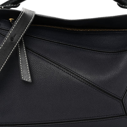 Loewe Calfskin Small Puzzle Bag Marine 7 of 10