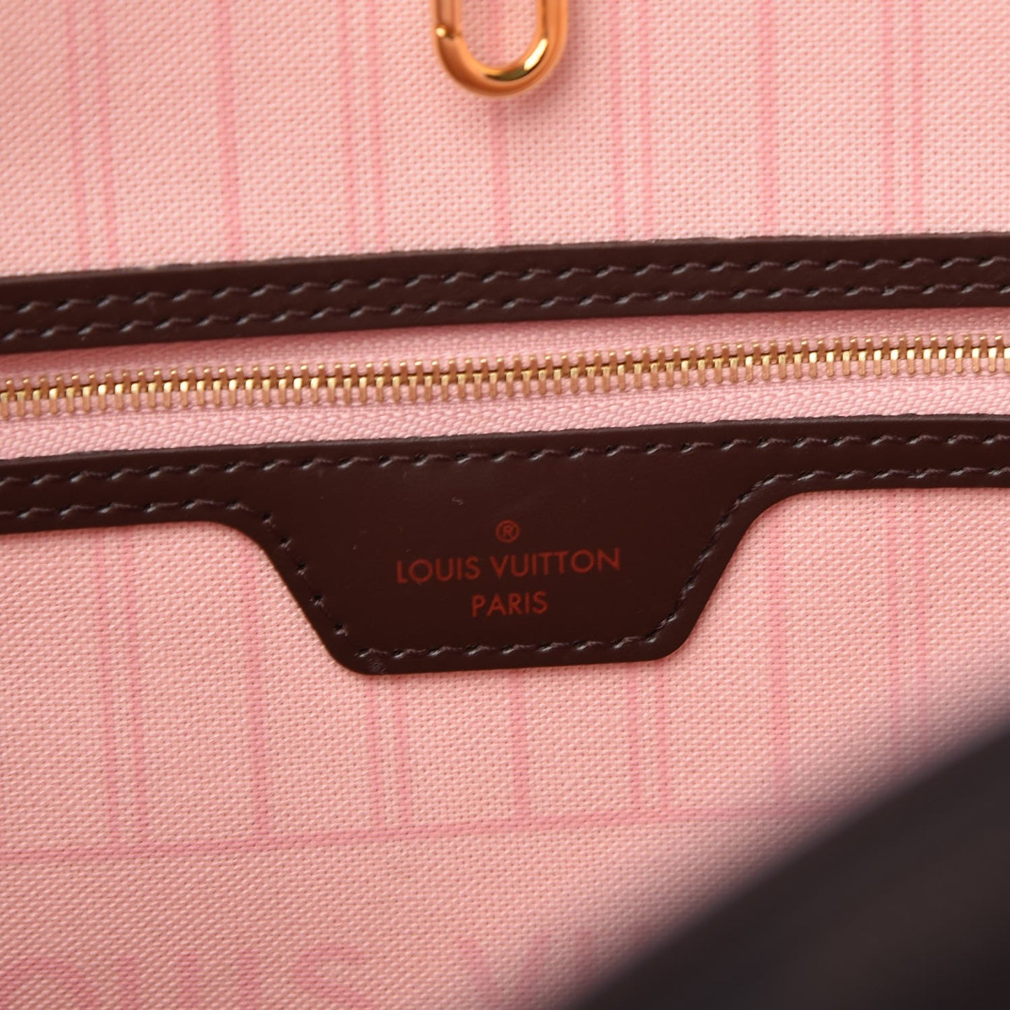 Damier Ebene Neo Neverfull MM Rose Ballerine