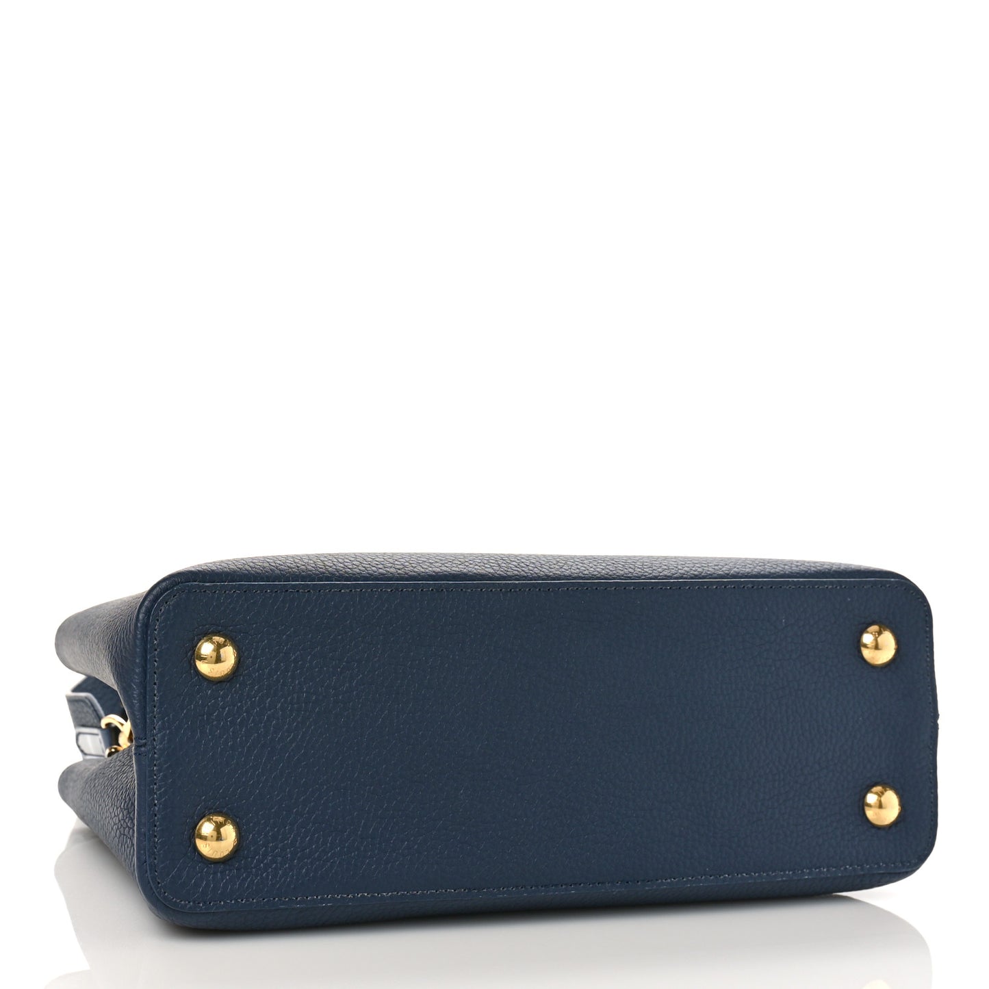 Taurillon Flower Chain Capucines MM Navy