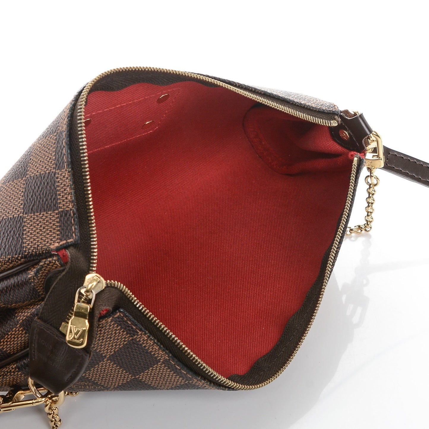 Damier Ebene Eva Clutch