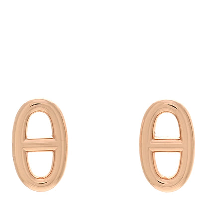 Hermes 18K Rose Gold TPM Farandole Stud Earrings 1 of 4