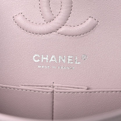 Chanel Lambskin Quilted Small Double Flap Light Purple 6 of 10