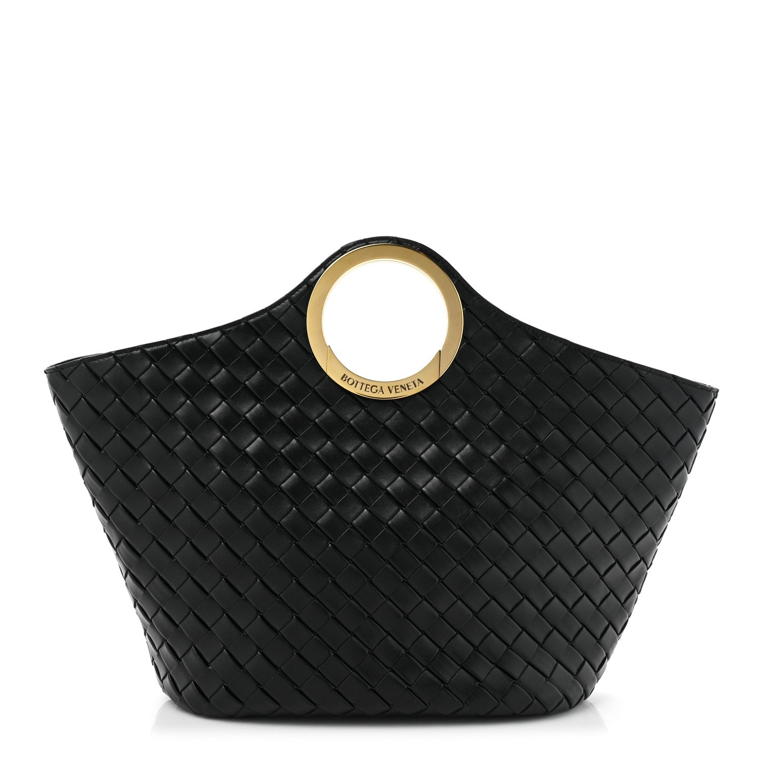 Bottega Veneta Calfskin Intrecciato Picnic Black 1 of 13
