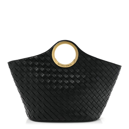 Bottega Veneta Calfskin Intrecciato Picnic Black 1 of 13