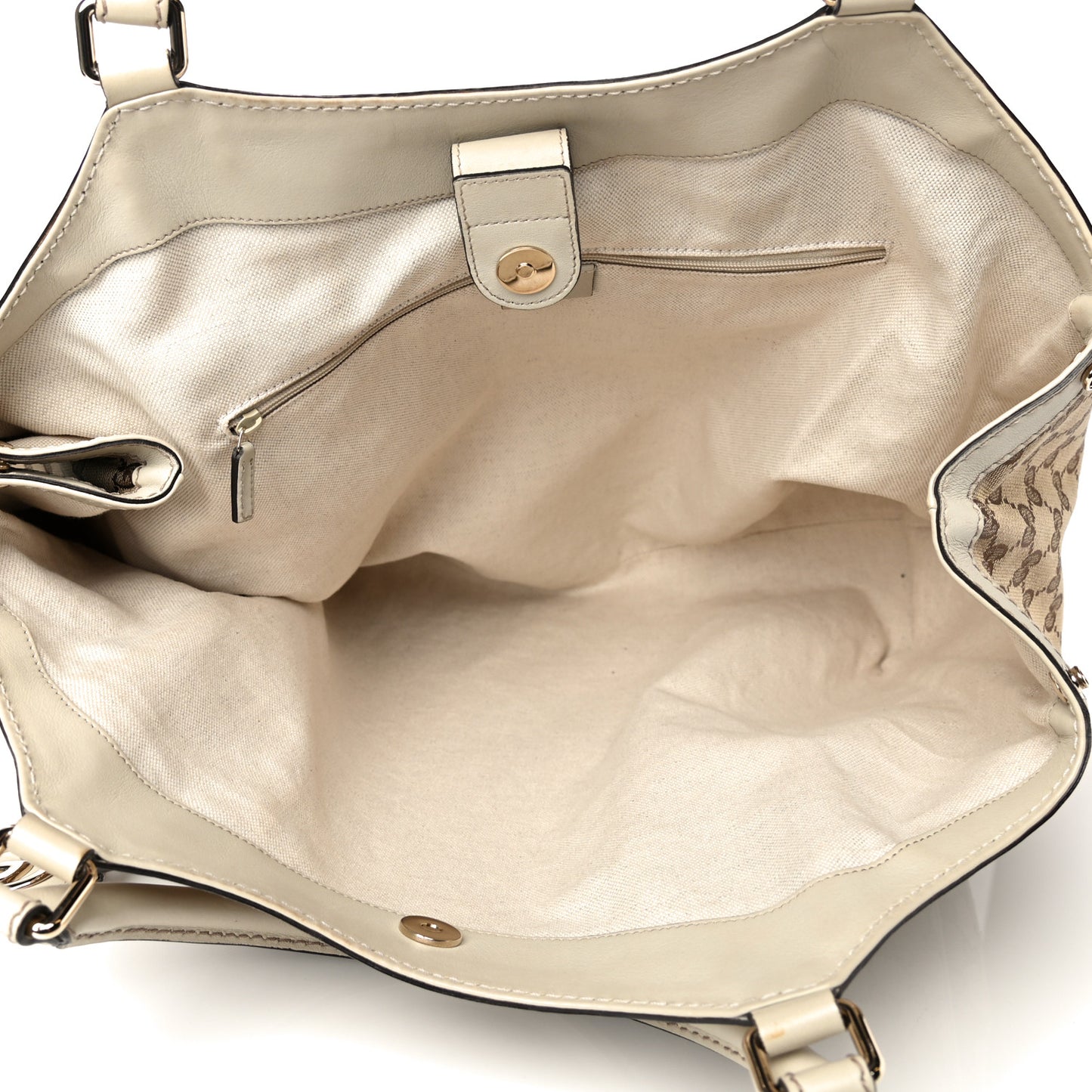 Monogram Large Sukey Tote Off White
