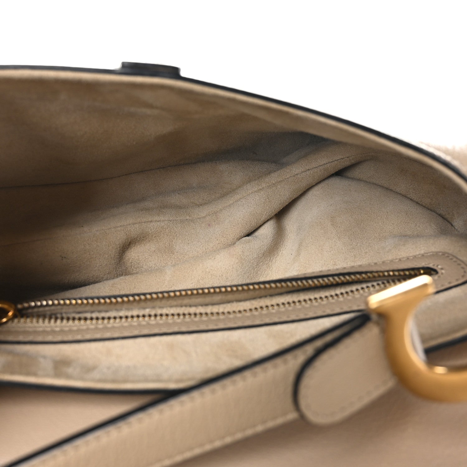 Christian Dior Shiny Goatskin Saddle Bag Corda 5 of 10