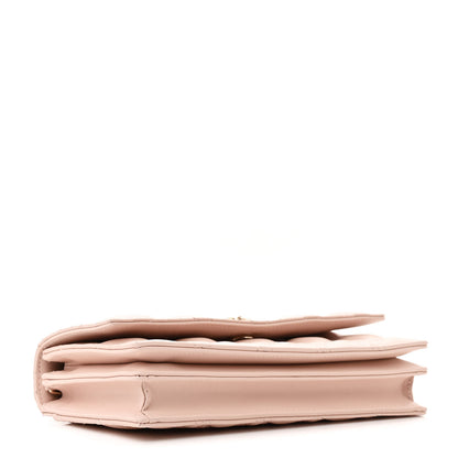 Christian Dior Lambskin Cannage Mini My Dior Top Handle Clutch Rose Poudre 4 of 13