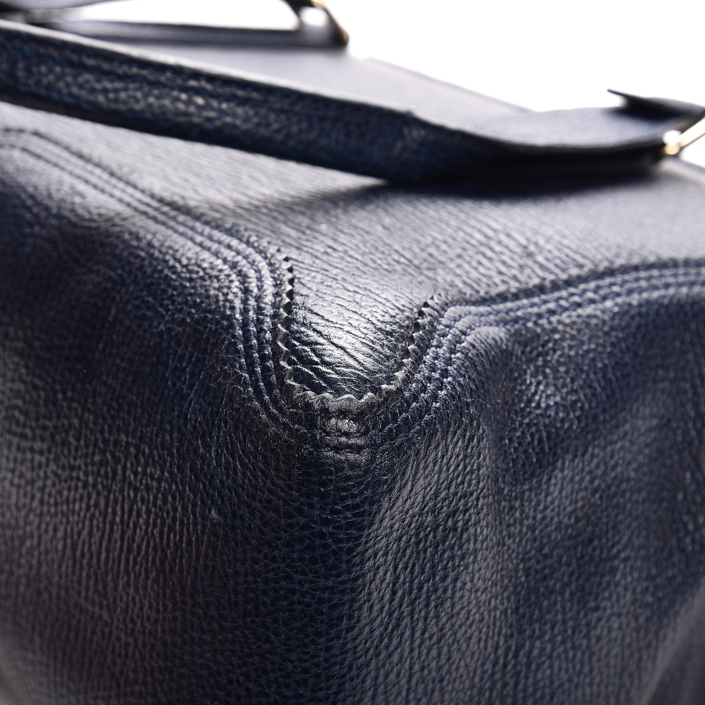 3.1 Textured Calfskin Large Pashli Satchel Ink
