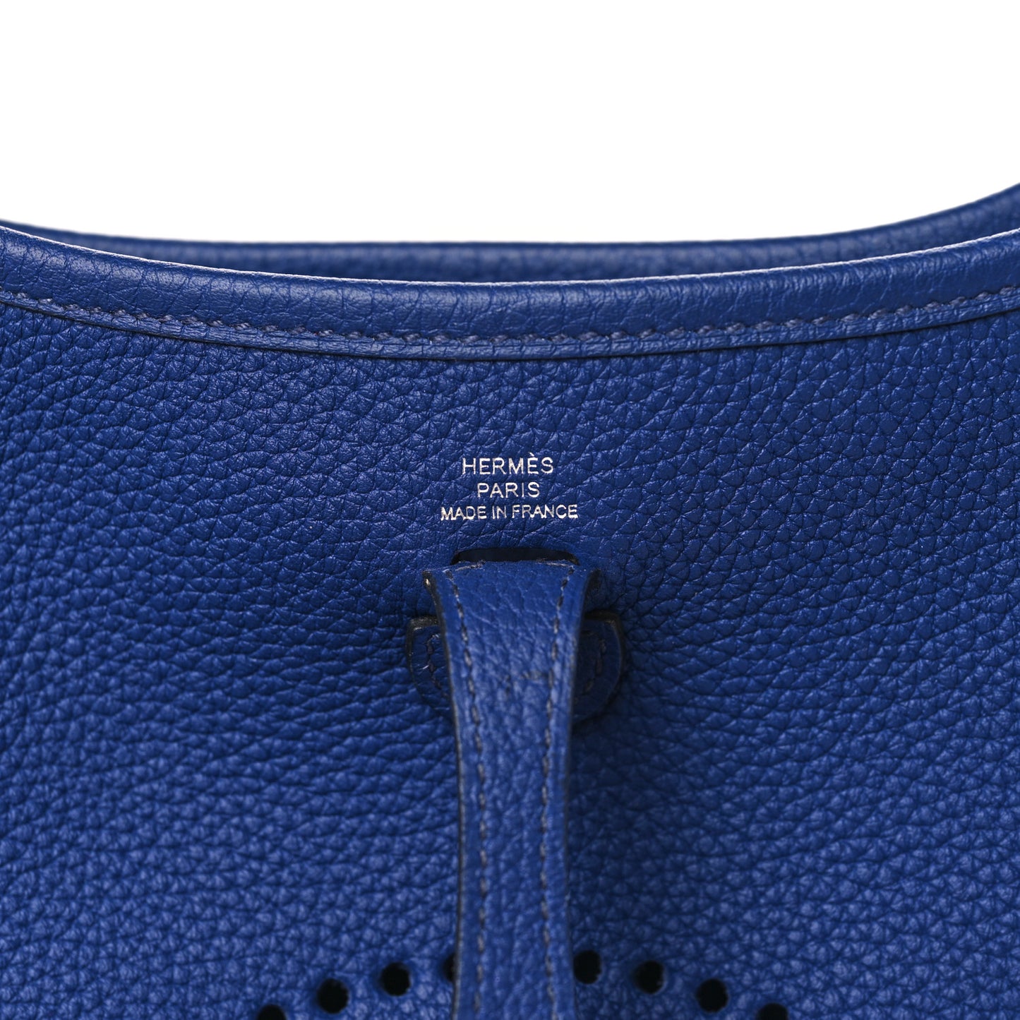 Taurillon Maurice Zigzag Evelyne TPM Bleu Saphir Bleu Zellige Indigo Black