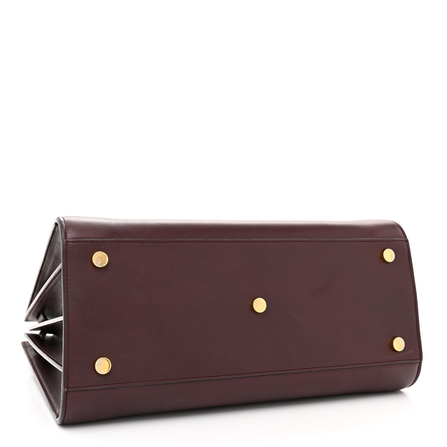 Saint Laurent Calfskin Small Sac De Jour Amarena 4 of 14