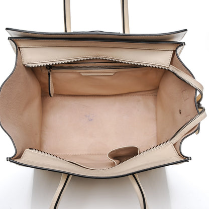 Celine Smooth Calfskin Mini Luggage Ivory 5 of 17