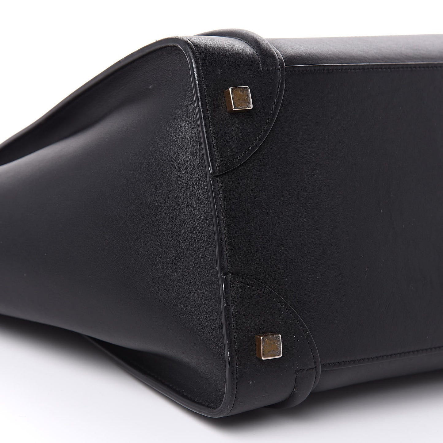 Smooth Calfskin Micro Luggage Black