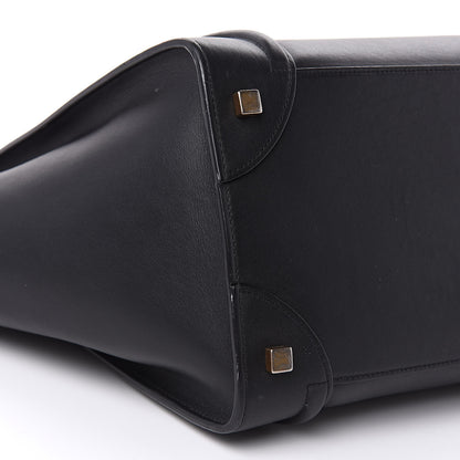Celine Smooth Calfskin Micro Luggage Black 9 of 16