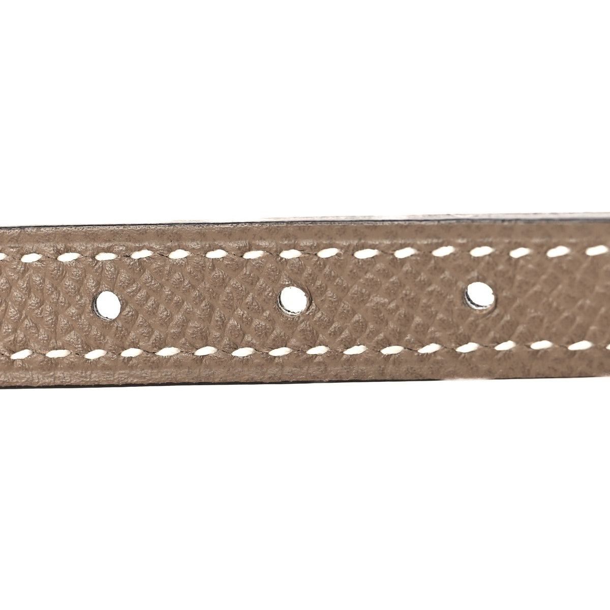 Hermes Epsom Swift 13mm Heritage Belt 80 32 Etoupe Black 4 of 5