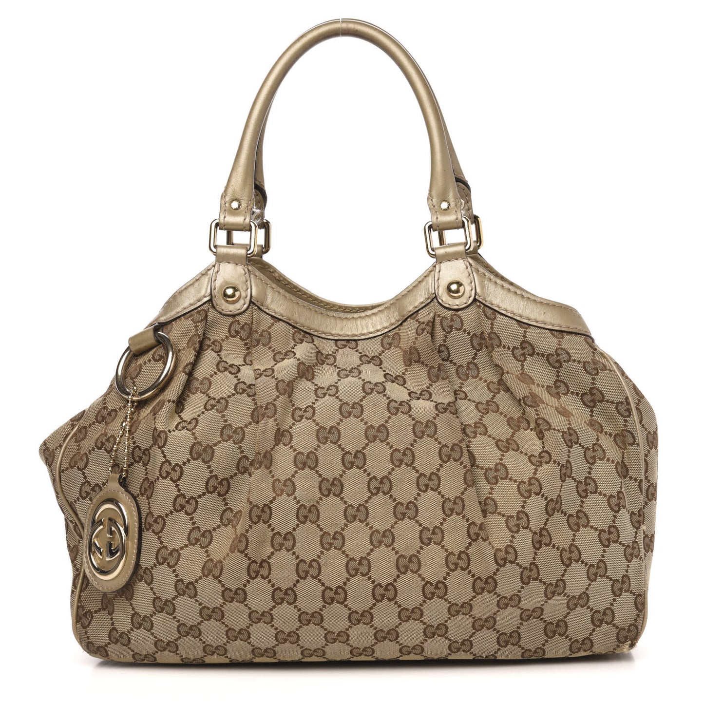 Monogram Medium Sukey Tote Champagne