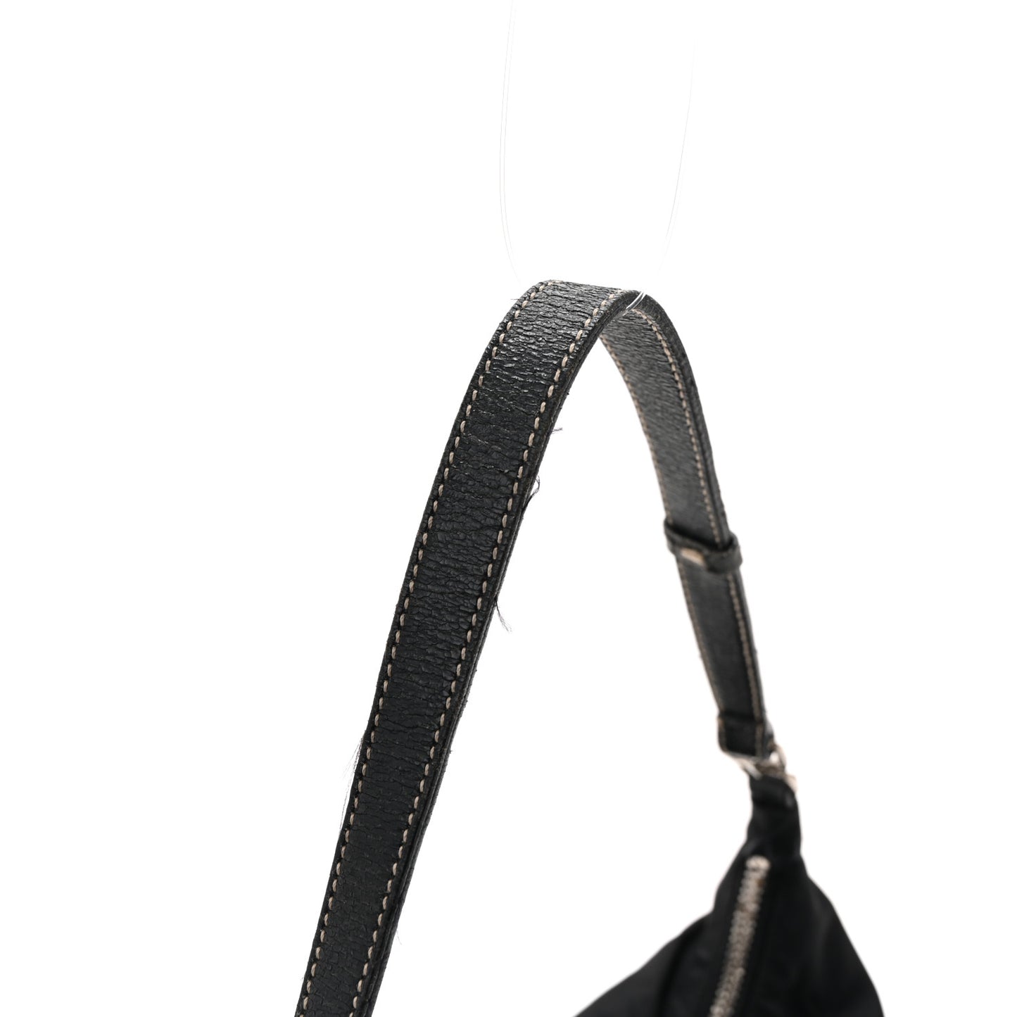 Tessuto Nylon Pochette Bag Black