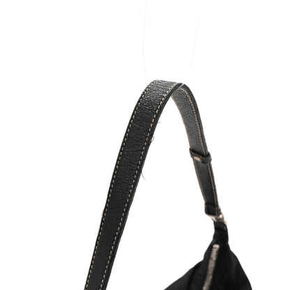 Prada Tessuto Nylon Pochette Bag Black 13 of 14