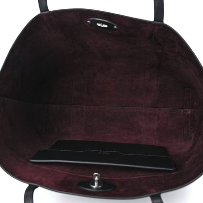 Mulberry High Shine Grain Bayswater Tote Black 5 of 9