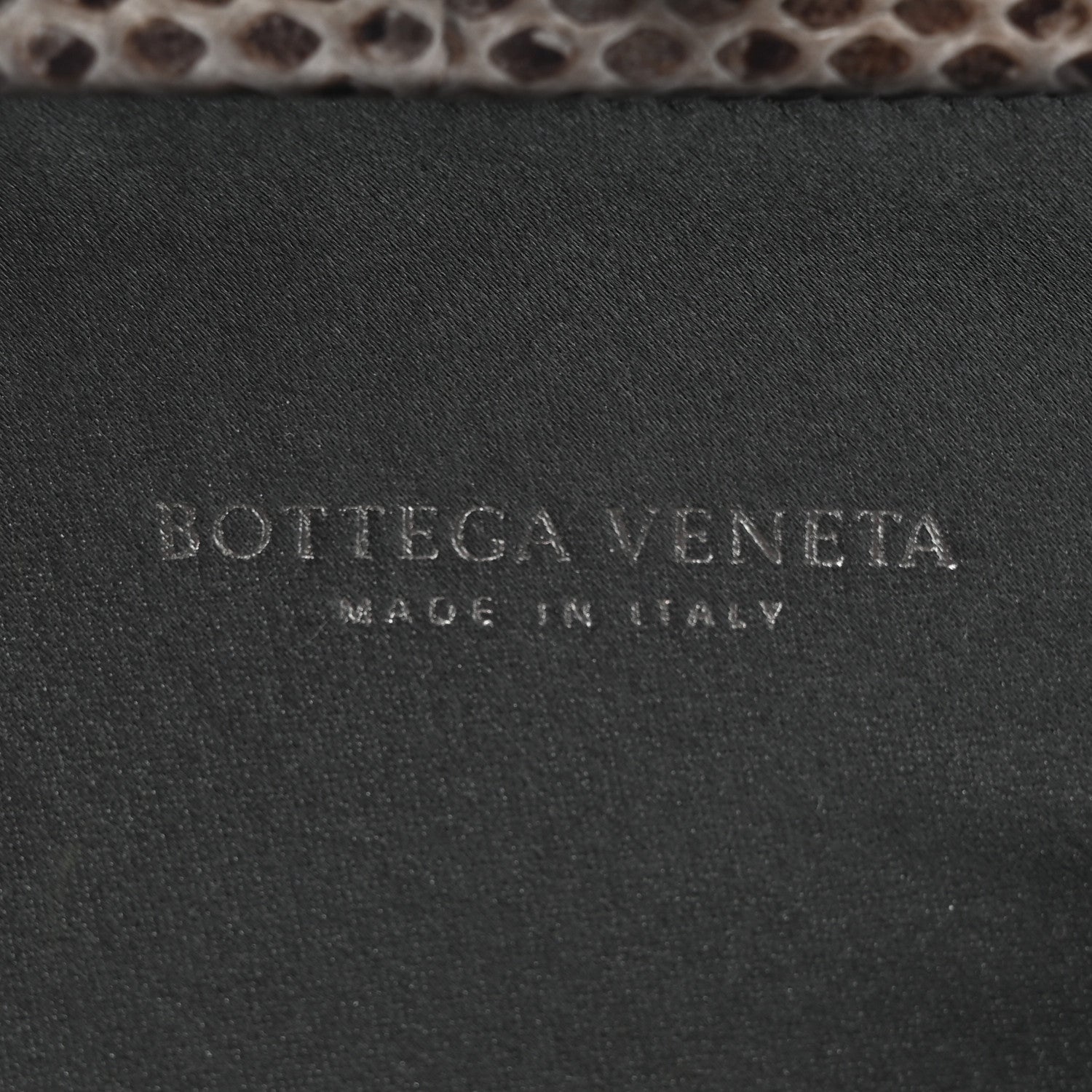 Bottega Veneta Satin Intreccio Impero Ayers Knot Clutch Grey 6 of 6
