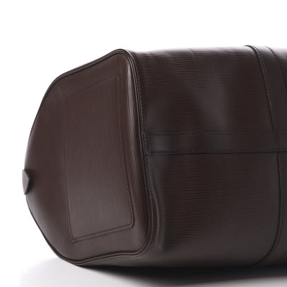 Louis Vuitton Epi Keepall 45 Moka 8 of 12