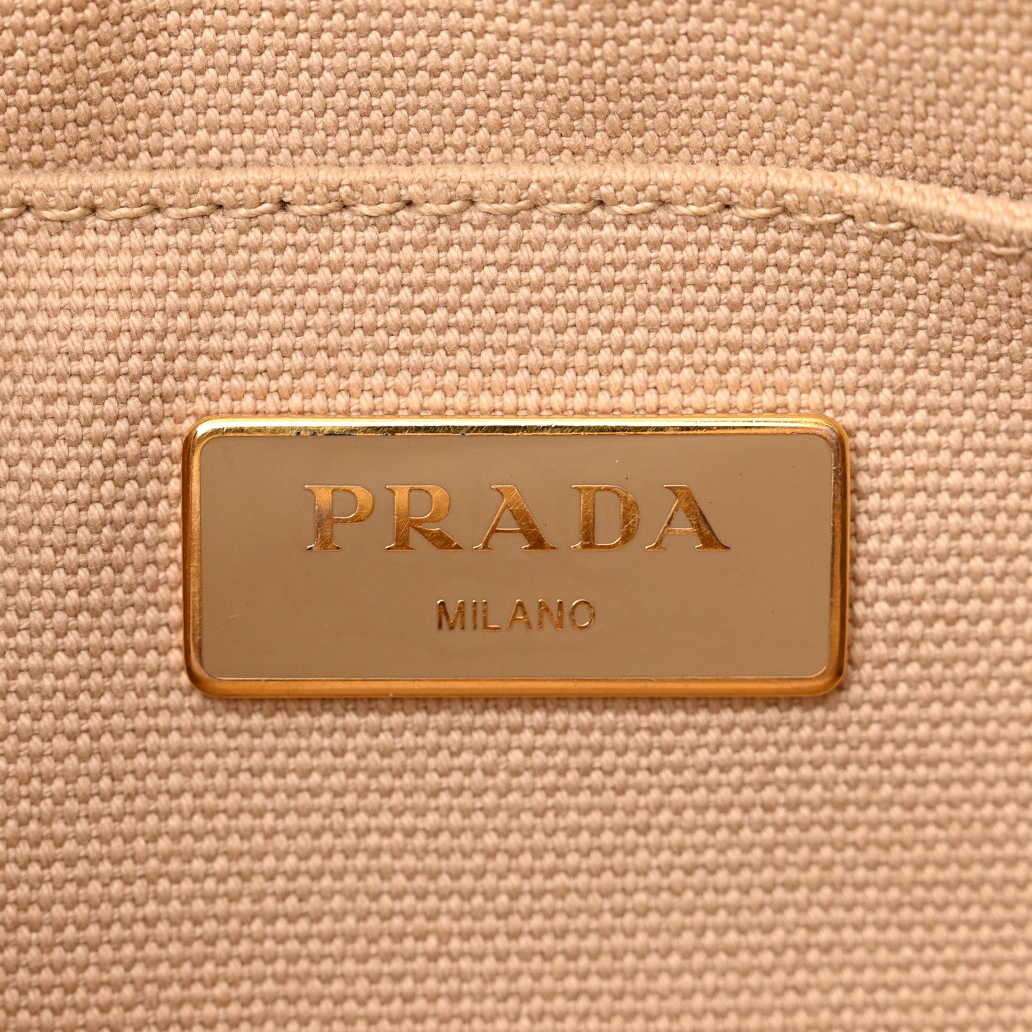 Prada Canapa Small Logo Tote Corda 6 of 20
