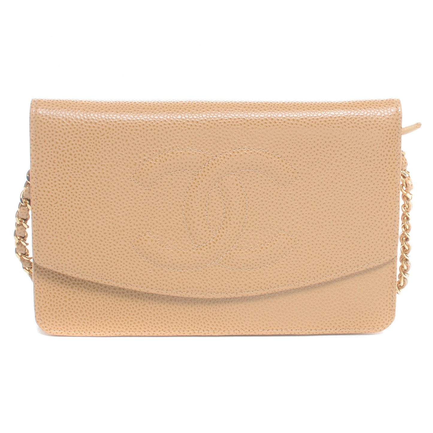 Caviar Wallet on Chain WOC Beige