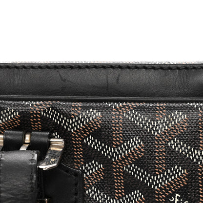 Goyard Goyardine Ambassade MM Briefcase Black 10 of 10