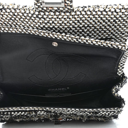 Chanel Tweed 2.55 Reissue 225 Flap Black White 4 of 4