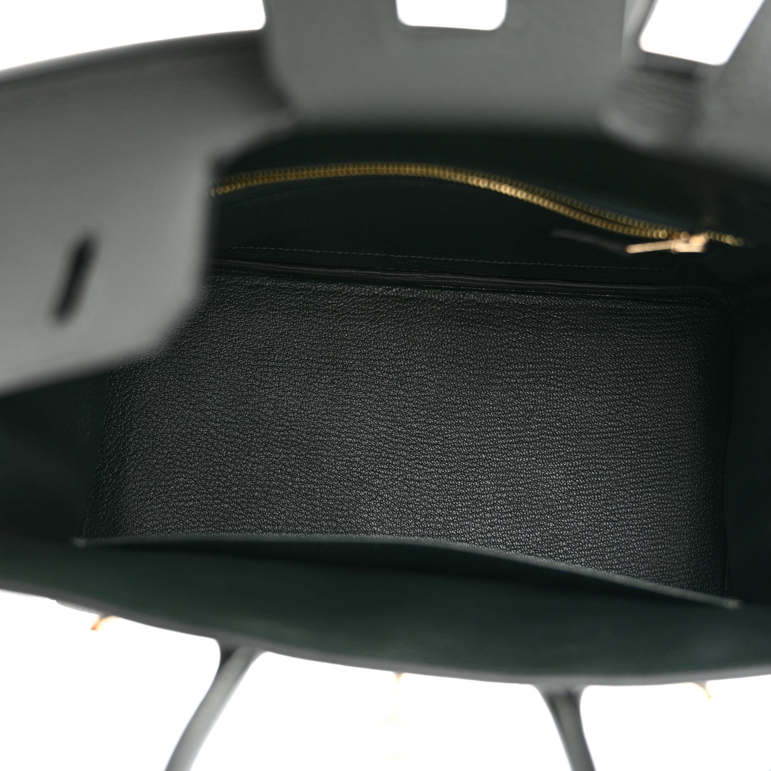 Hermes Togo Birkin 25 Vert Fonce 4 of 10