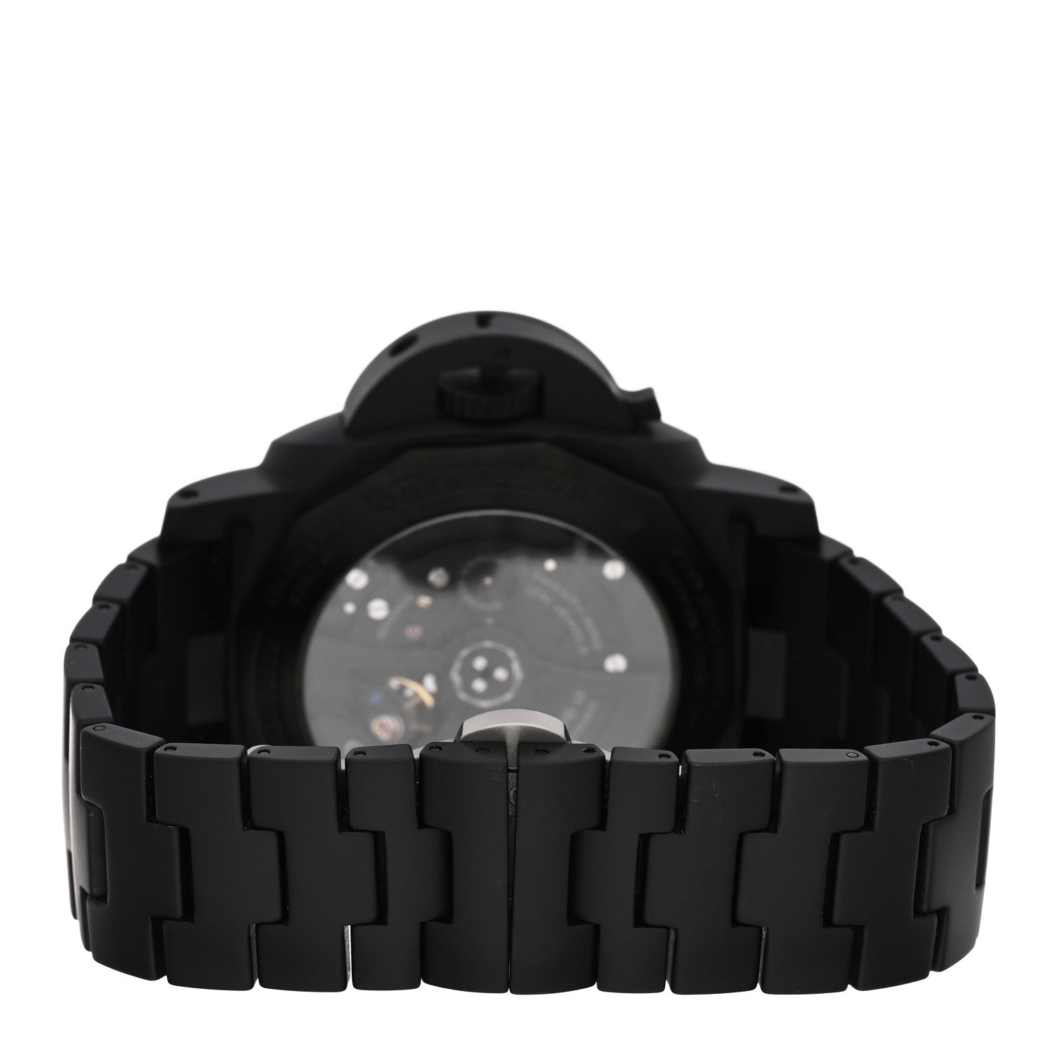Panerai Titanium Ceramic 44mm Luminor Marina 1950 3 Days GMT Tuttonero Automatic Watch Black PAM00438 3 of 4