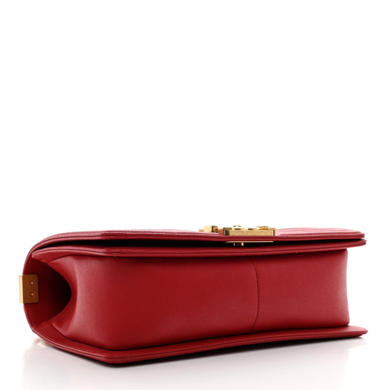 Chanel Caviar Quilted Medium Boy Flap Red 4 of 10