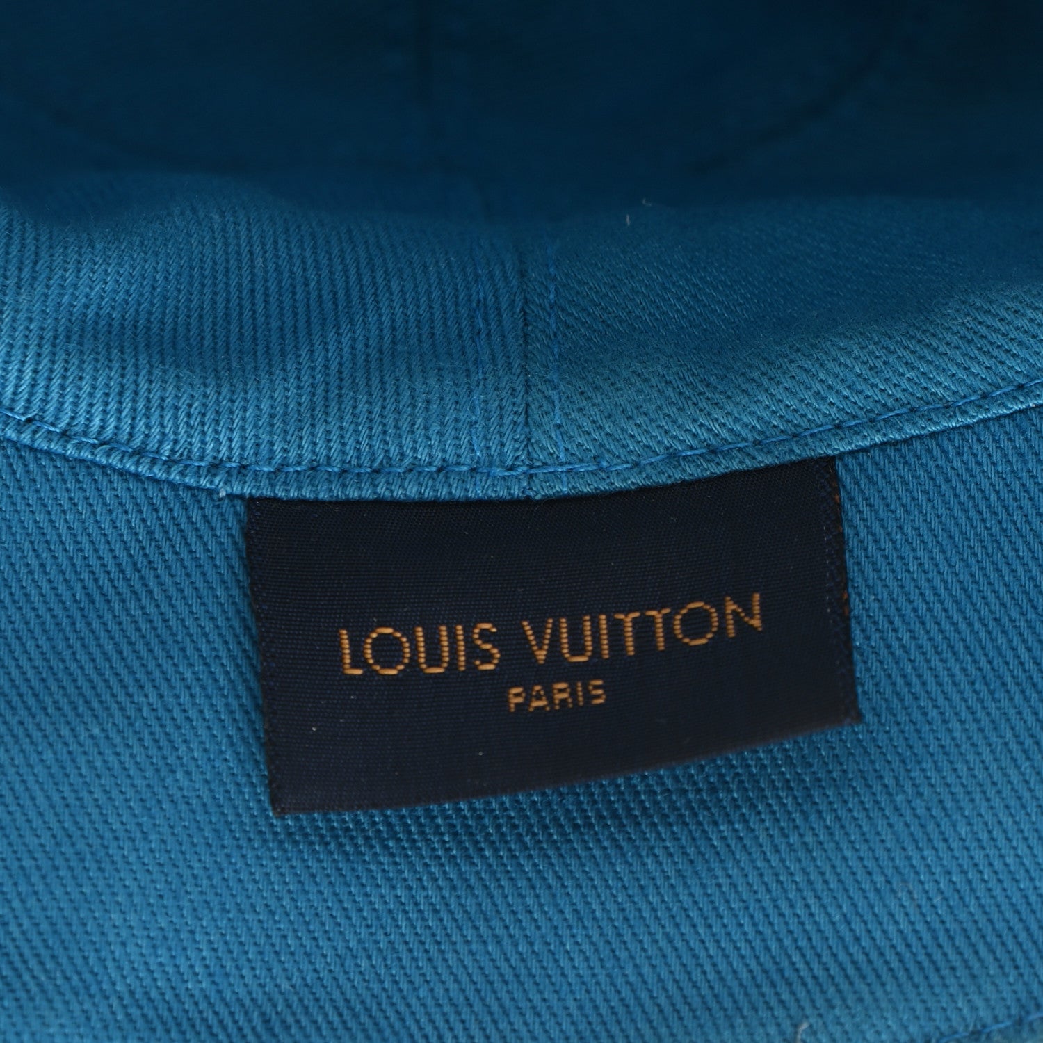 Louis Vuitton Monogram Denim Transformable Bob Bucket Hat 60 White Blue 8 of 9