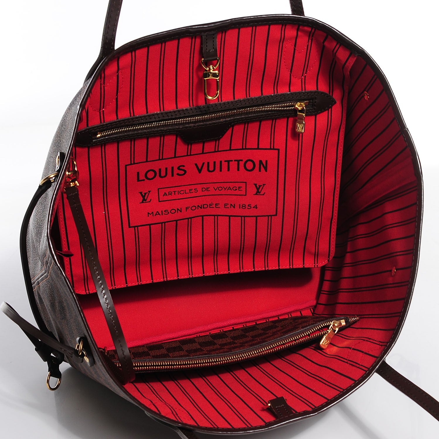Louis Vuitton Damier Ebene Neo Neverfull MM 5 of 8