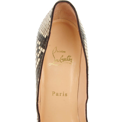 Christian Louboutin Python Pigalle 120 Pumps 38 Roccia 8 of 11