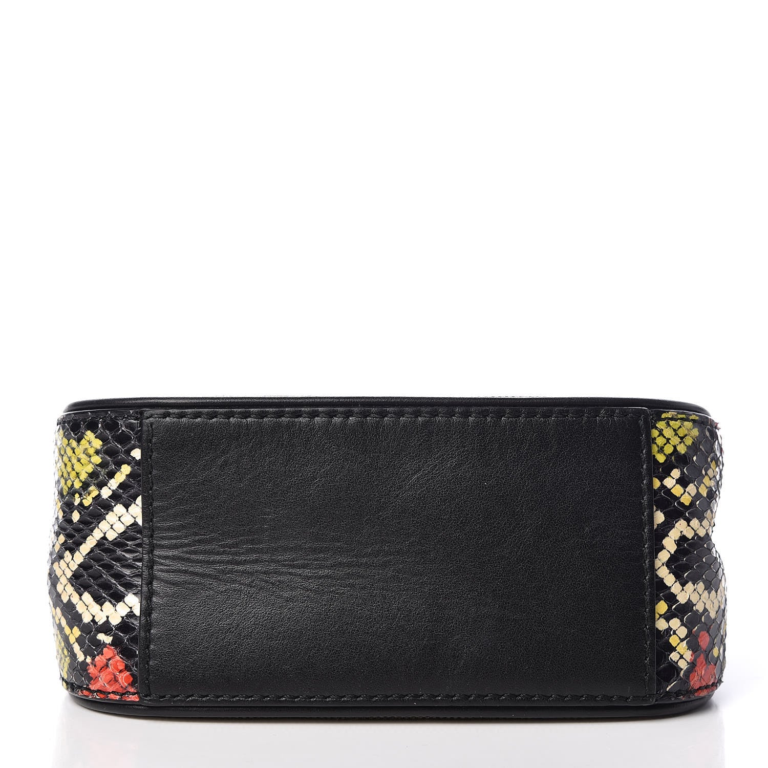Proenza Schouler Canvas Ayers Calfskin Tiny Kent Shoulder Bag Black White 10 of 11