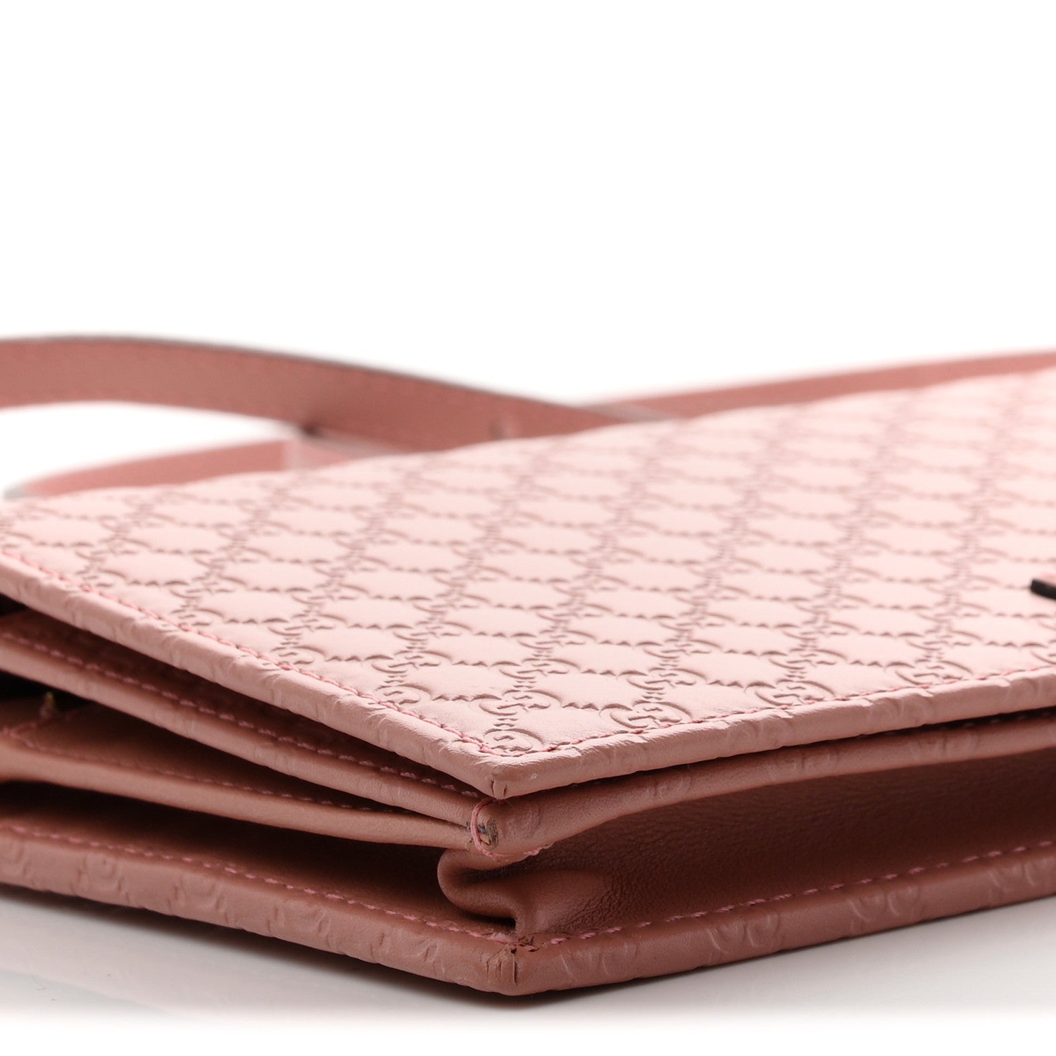 Gucci Microguccissima Crossbody Wallet Soft Pink Soft Pink 8 of 10