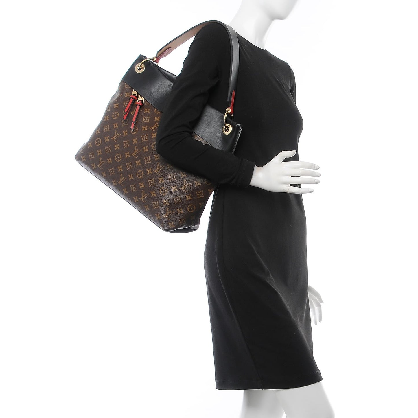 Monogram Tuileries Hobo Black