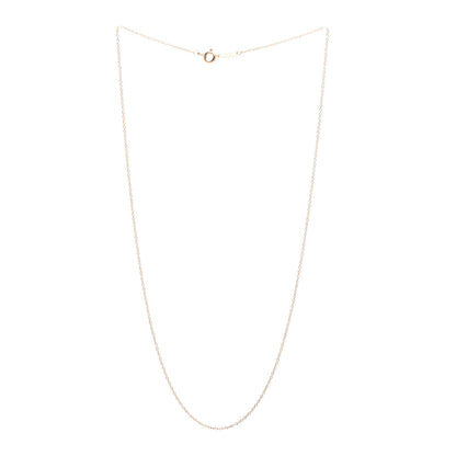 Tiffany 18K Yellow Gold Small Chain Necklace 18" 3 of 4