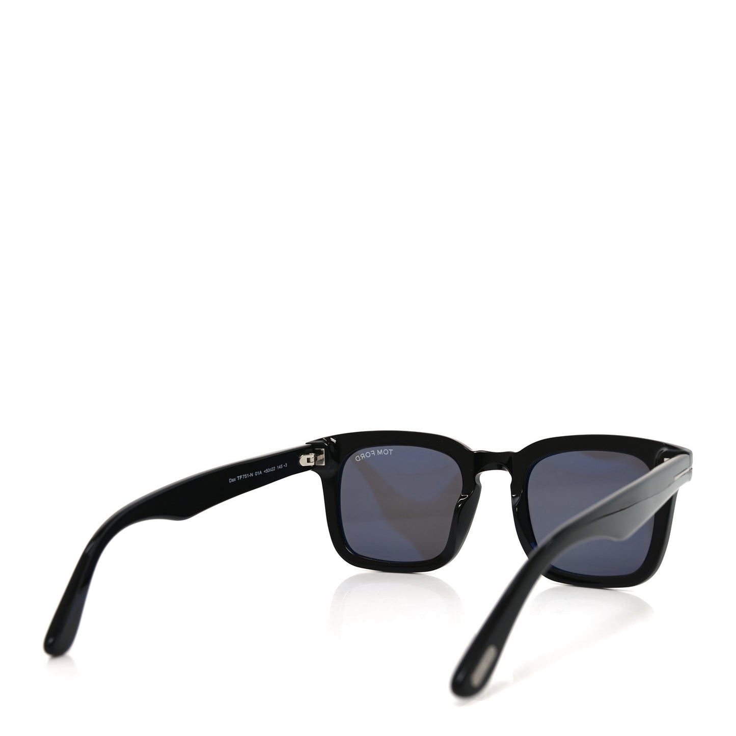 Acetate Dax Sunglasses TF751 Black