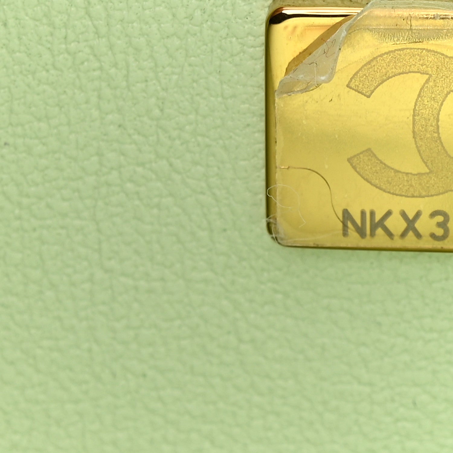 Chanel Caviar Quilted Small Double Flap Light Green 7 of 11
