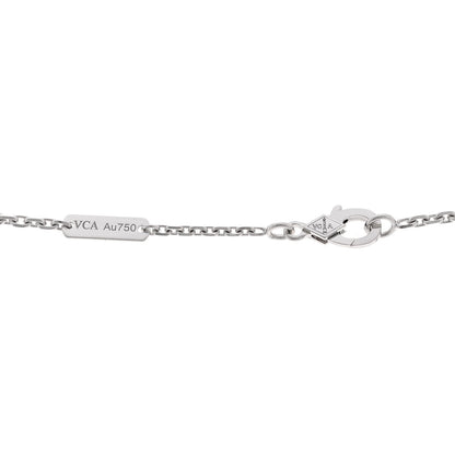 Van Cleef & Arpels VAN CLEEF & ARPELS 18K White Gold Diamond Magic Alhambra Long Necklace 4 of 6