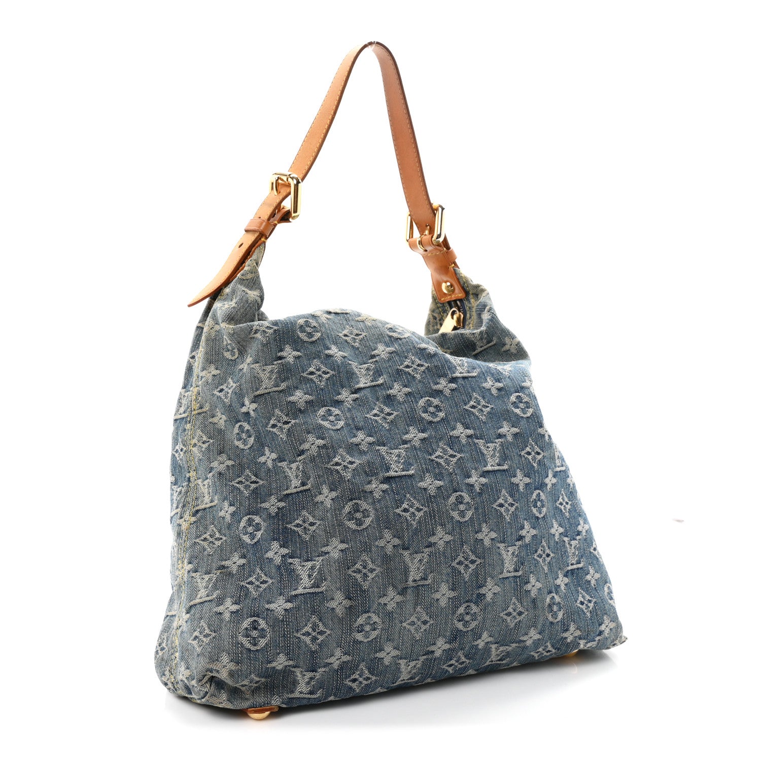 Louis Vuitton Denim Baggy GM Blue 3 of 10