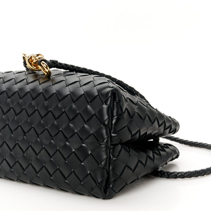 Bottega Veneta Nappa Intrecciato Small East West Andiamo Shoulder Bag Black 12 of 12